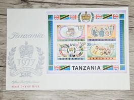 CL05 Enveloppe + Timbre Tanzania 1977