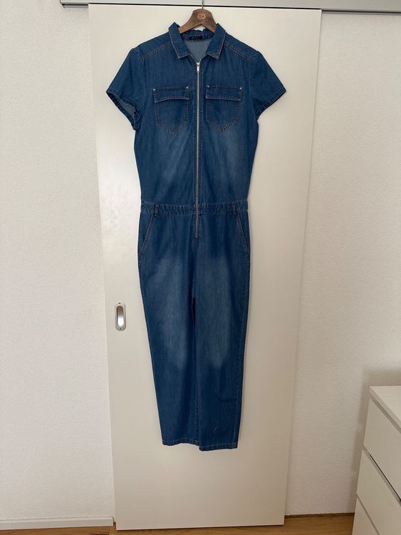 Combinaison Short IKKS Femme – Taille 36 – Bleu – Très Bon état