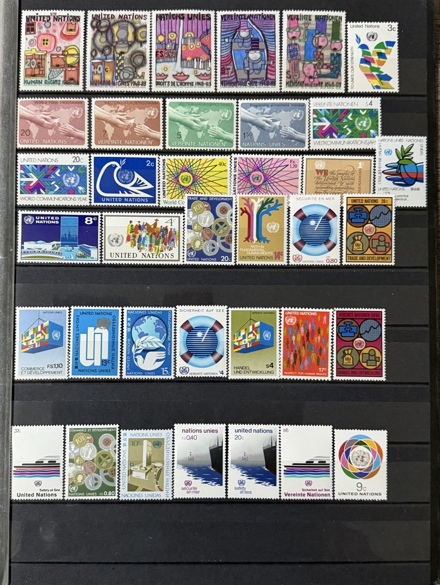 Tutti i francobolli: Timbres -  Nations Unies – Nuovo (secondo la descrizione) da Petit-Lancy venduto da Solcarm