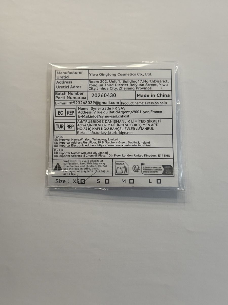 Künstliche Fingernägel: Press On Nails – Neu und originalverpackt aus Baar von xata 1