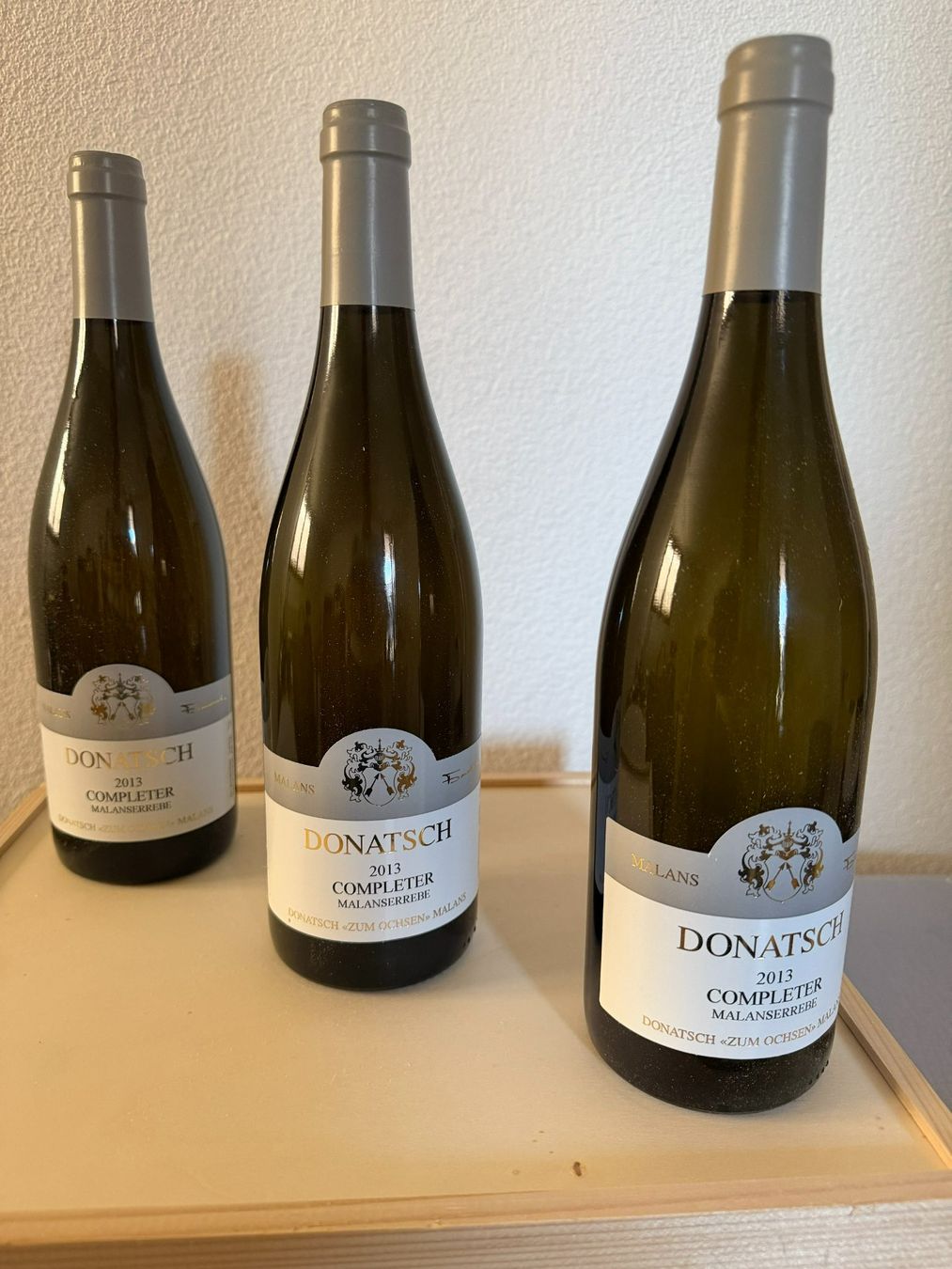Donatsch Vino: 3 Flaschen Donatsch Completer 2013 – Nuovo (secondo la descrizione) da Bern venduto da Saturn1--0 1