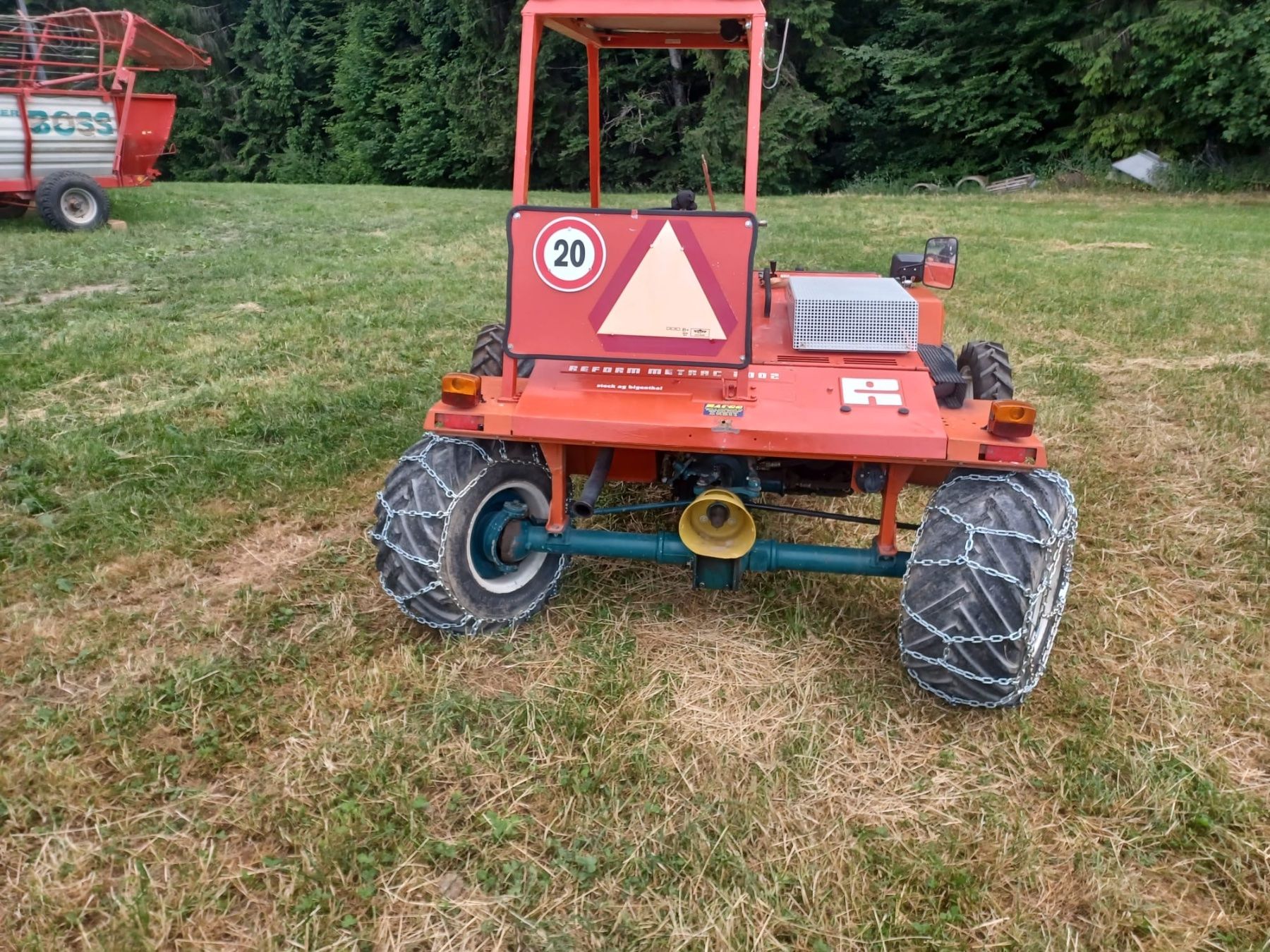 Reform Traktoren: Reform Metrac 2002 – Gebraucht aus Schwarzenburg von Asch-i72 5