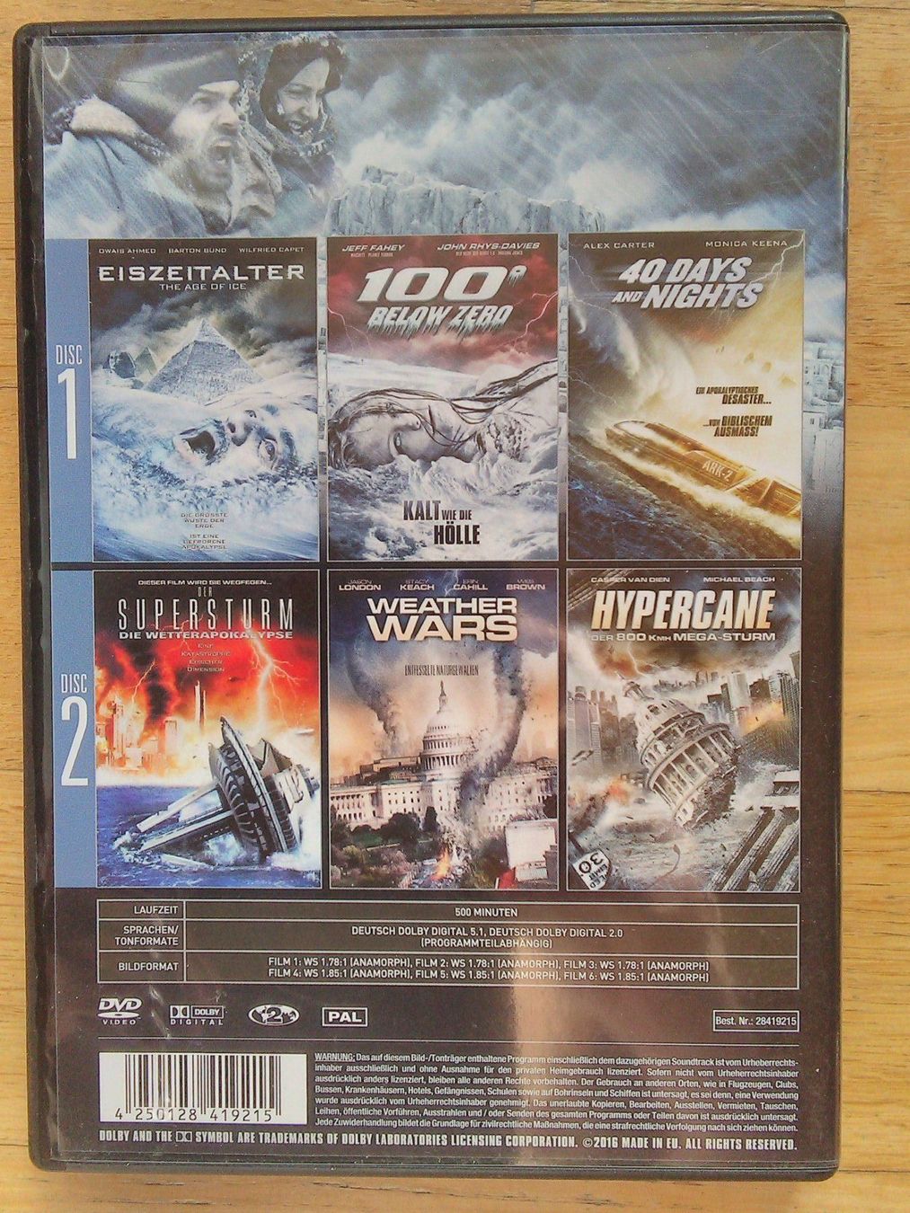 Tutti i DVDs: Ice Age Disaster Box (6 Filme) – Usato da St.Galllen venduto da elkaphone 7