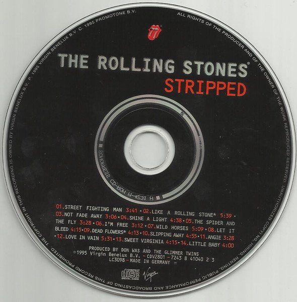 CD: the Rolling Stones - Stripped [Virgin] – Usato da Unterbäch venduto da kolbar 2