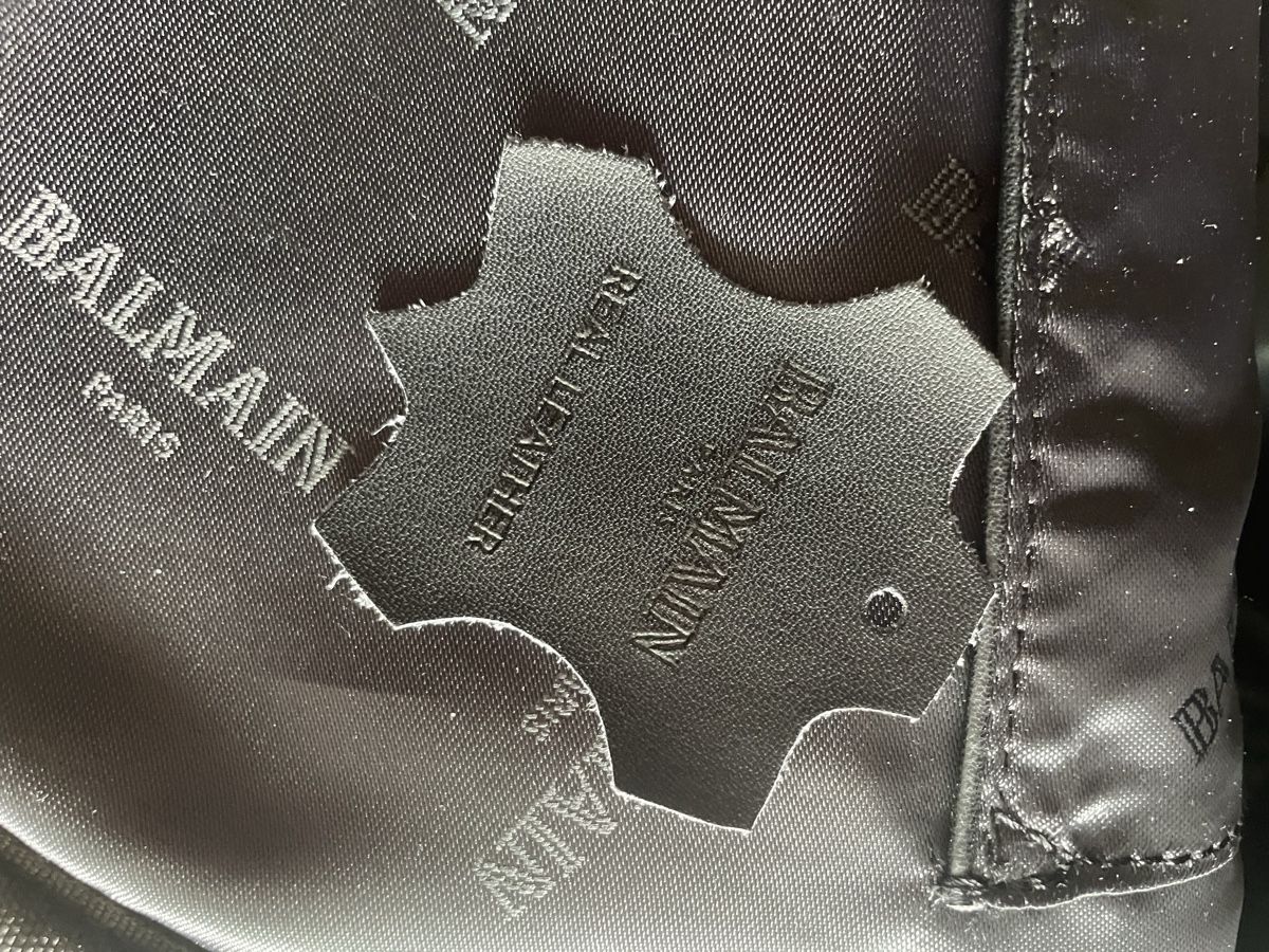 Sacs à dos: Balmain Backpack Black Studded Leather Unisex – Neuf (Voir description) à Zürich par Nat1978 5