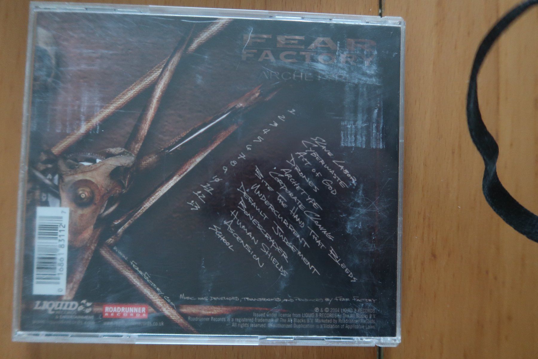 CD: CD           FEAR FACTORY-Archetype – Usato da Porrentruy venduto da tupatup 1