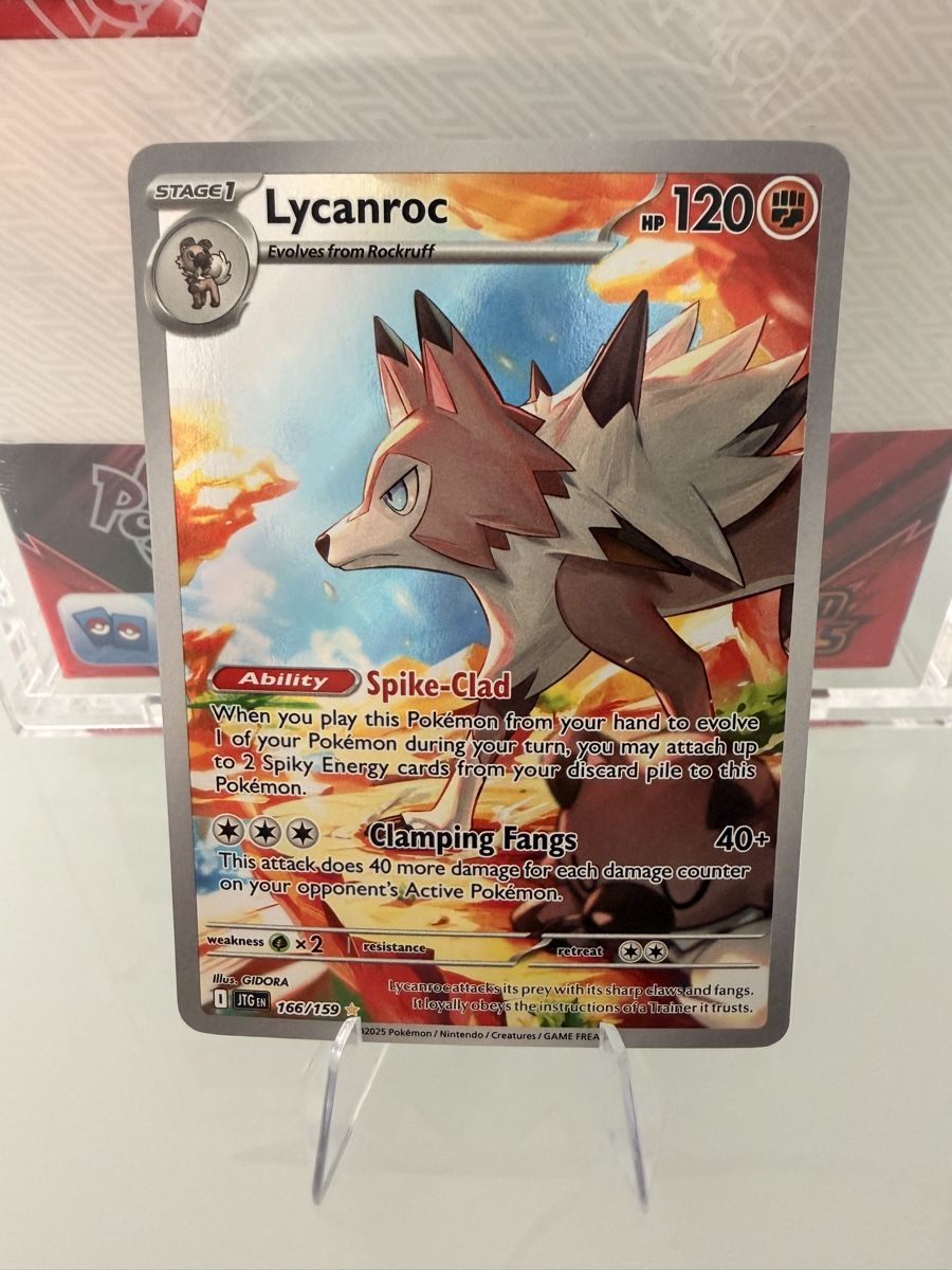Pokémon Carte collezionabili: Lycanroc 166/159 - Twilight Masquerade  – Nuovo (secondo la descrizione) da Locarno venduto da mar_z75x