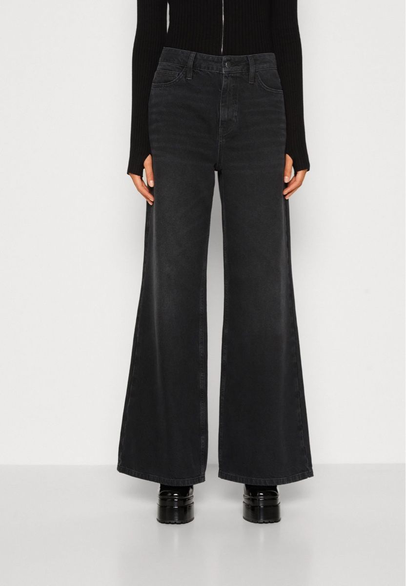 Jeans: Flared Jeans  / Culotte - black denim – Nuovo e nell'imballaggio originale da Zürich venduto da luxuryoutlet1 3