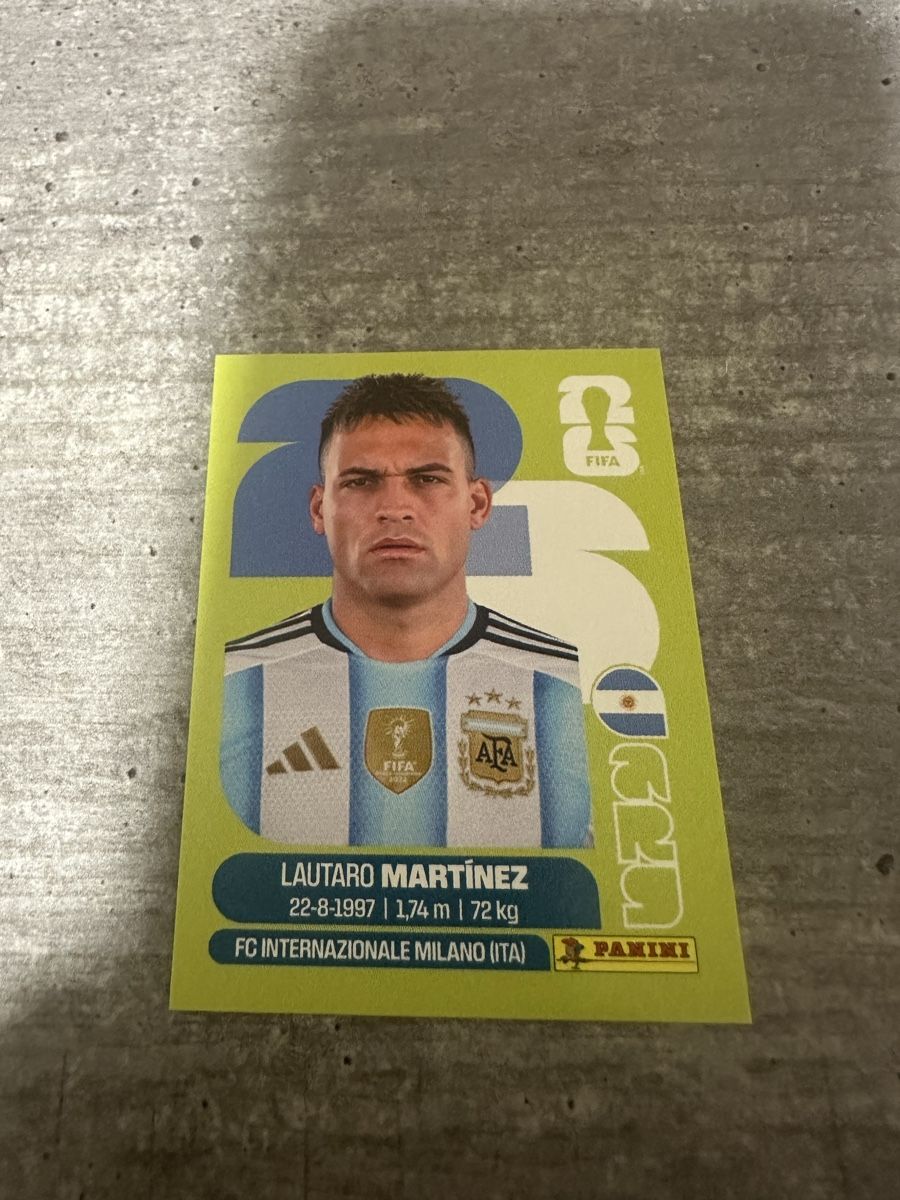 Panini Carte collezionabili: ARG 18 , FIFA WORLD CUP 2026 PANINI  – Nuovo (secondo la descrizione) da Frauenfeld venduto da 1PegPeg1