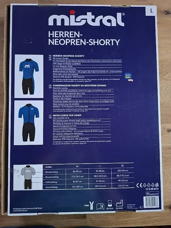 Combinaisons de plongée: Herren Neopren-Shorty – D'occasion à Sirnach par lar_7mfp 1