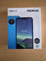 Smartphone Nokia 1.4 schwarz mit Zubehör in Originalbox