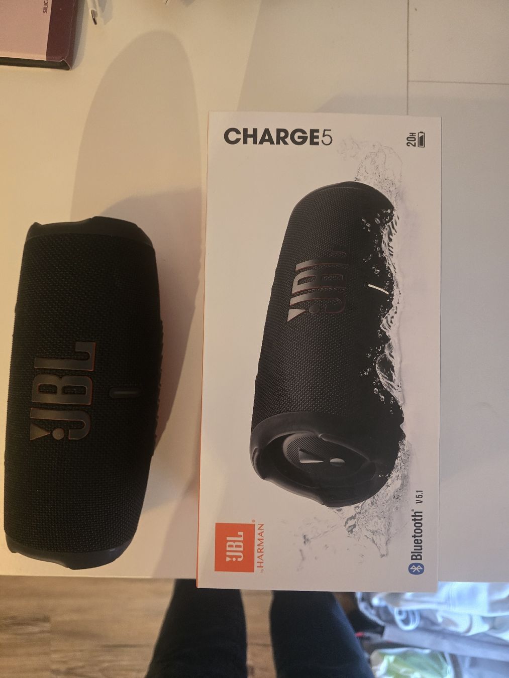JBL Casse acustiche: JBL Charge 5 Portable Bluetooth Speaker - Black, boxed – Usato da Vessy venduto da guojin99 2