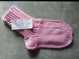 Socken handgestrickt, Grösse: 38/39