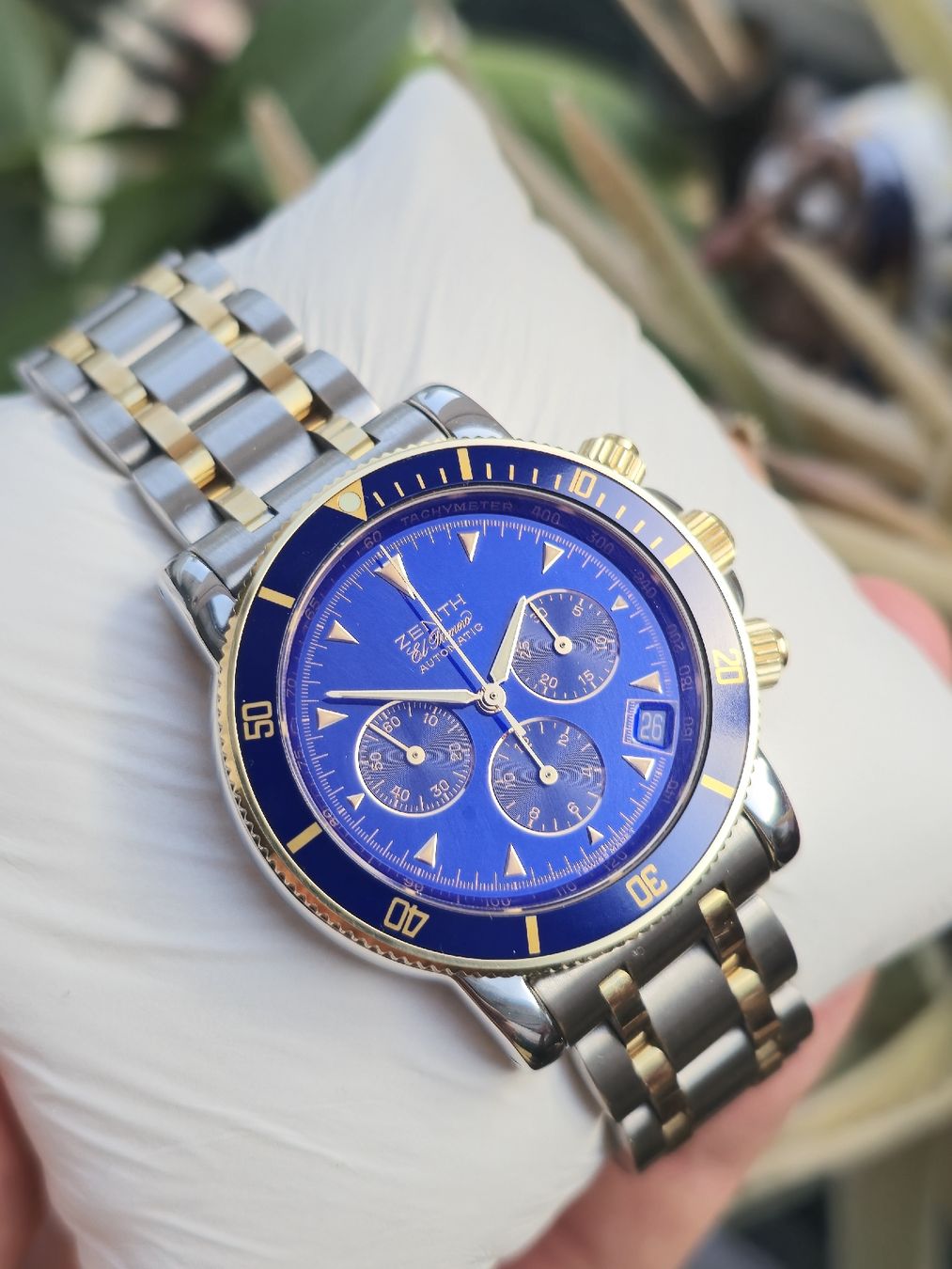 Zenith Orologi: Zenith El Primero Chronograph Ref. 53.0471.400 Rainbow – Usato da Basel venduto da TimelessWanderer 1