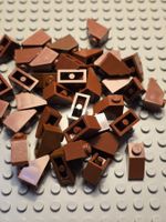Lego 38x Dachstein 1x1 (3040) rotbraun