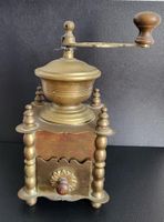 Kaffeemühle Messing antik 