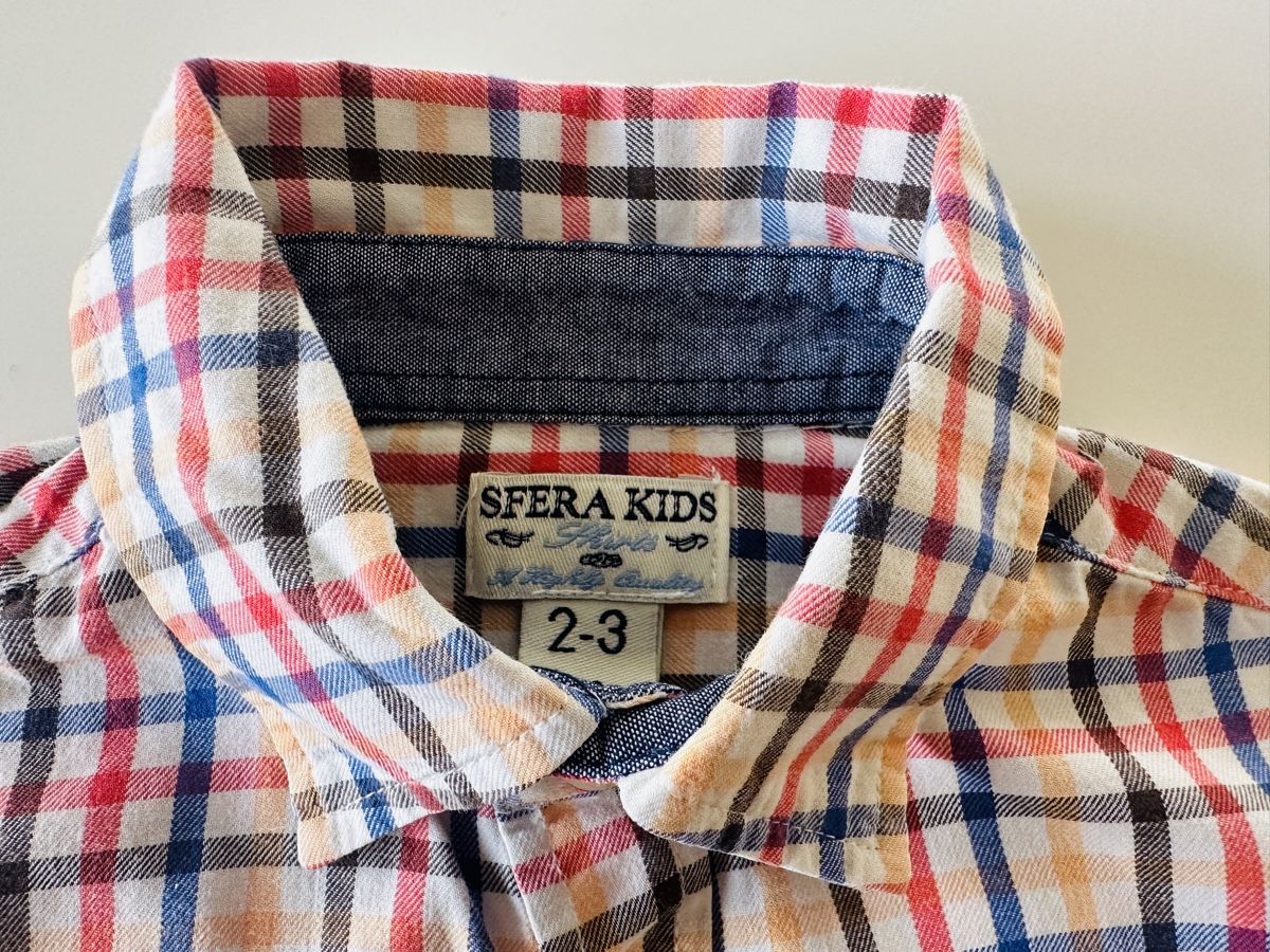 Hemden, T-Shirts & Polos: Sfera kids Hemd 2-3 jahre – Gebraucht aus Meggen von kammann 3