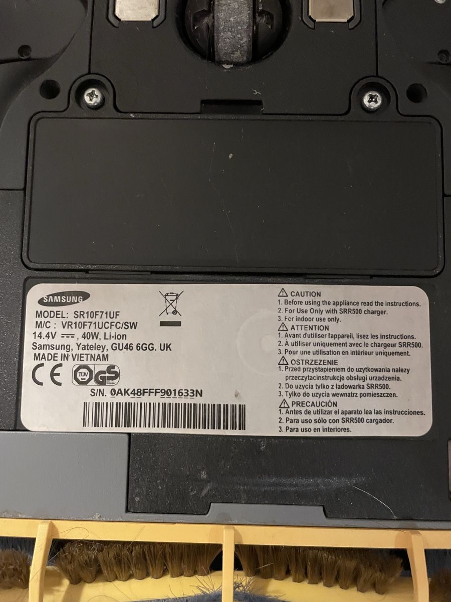 Samsung Aspirapolveri & Accessori: Samsung Saugroboter SR10F71UF – Difettoso da Buchs AG venduto da Noah148 3