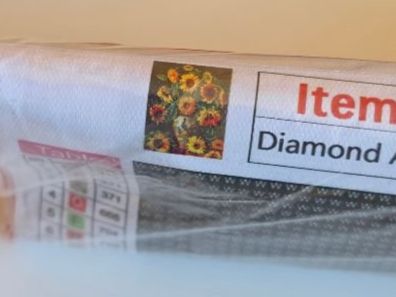 Kit bricolage: DIAMOND PAINTING SONNENBLUMEN – Nuovo e nell'imballaggio originale da Dintikon venduto da bonita099
