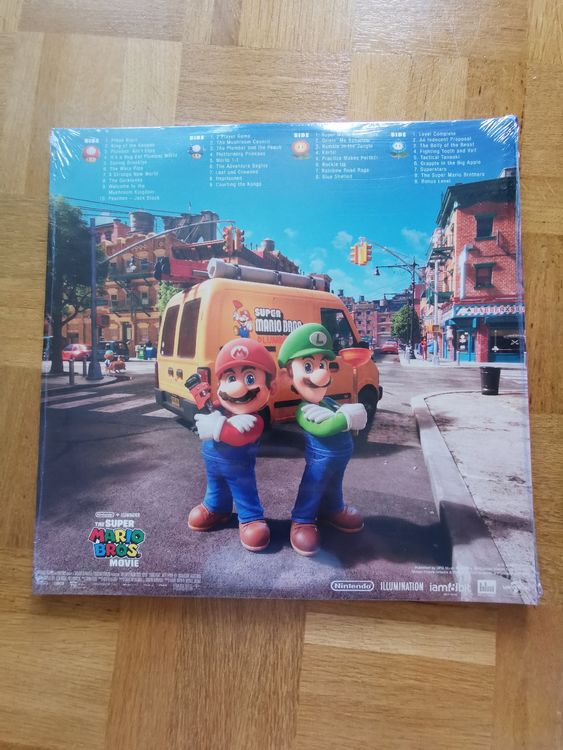 Super Mario Bros. Movie Soundtrack Vinyl - Original! (Neu und ...