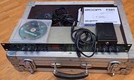 Effektgerät Digital Reverb Zoom RFX-2000 und Fusspedal