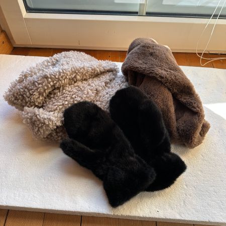Loop Schal Halstuch Handschuhe Paket neu!