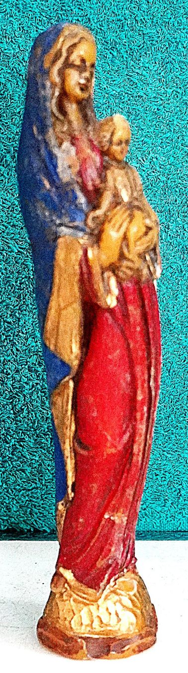 Sculture & Statue: Madonna mit Jesuskind Wachs – Usato da Baar venduto da 2cvbaar 2