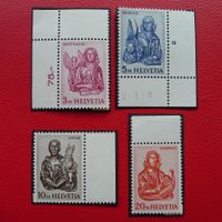 1961: EVANGELISTEN (Nr.381-384) Satz postfrisch **