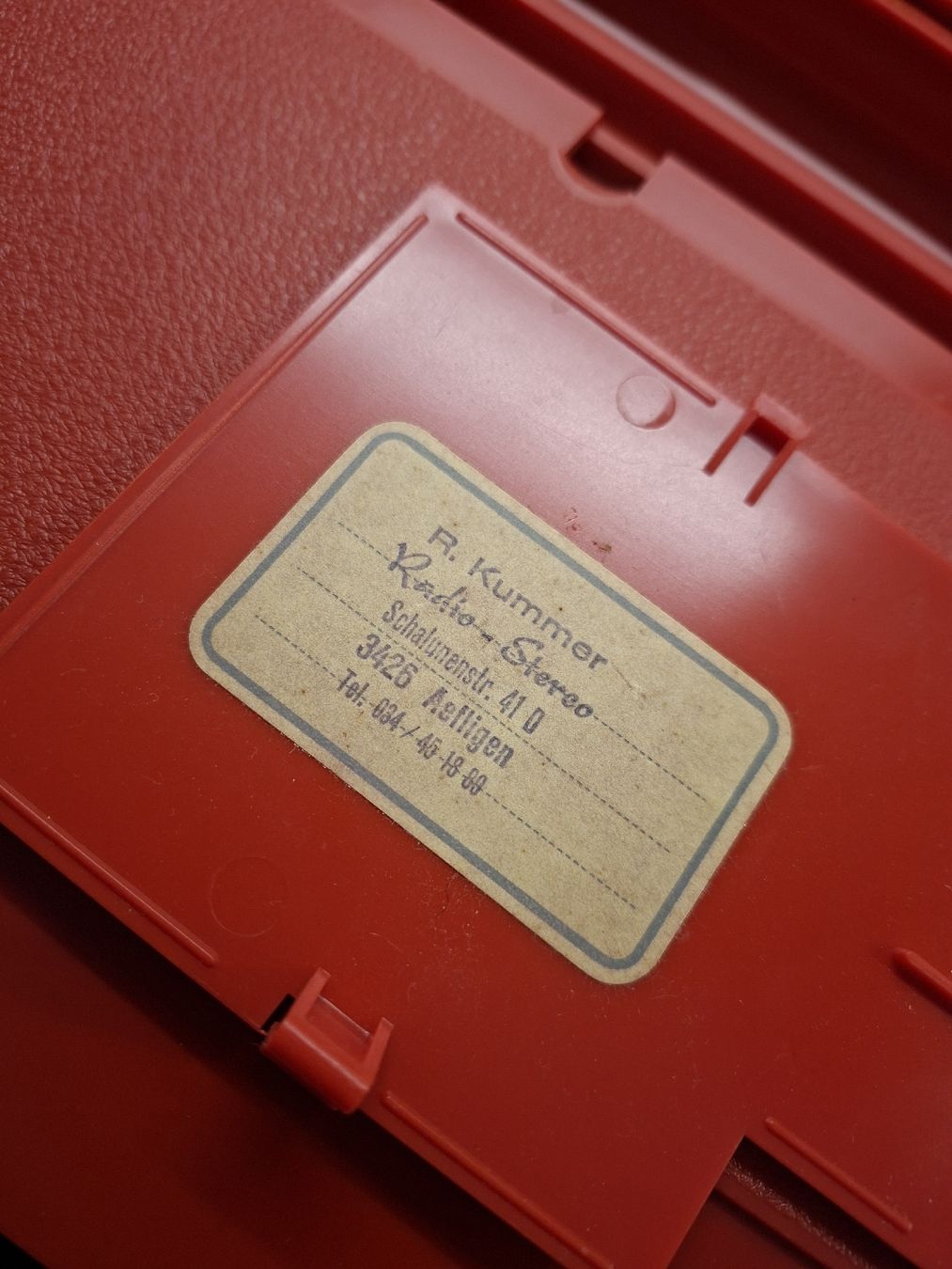 Giradischi: Wilson Capri Phonokoffer 1970 – Usato da Meinisberg venduto da Destiny1972 5