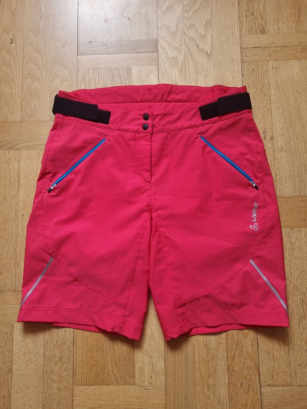 Löffler Pantaloni: Löffler Hose kurz Gr. S pink – Nuovo (secondo la descrizione) da Wildhaus venduto da Lurch1971