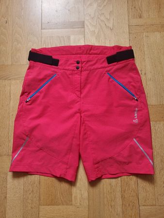 Löffler Hose kurz Gr. S pink