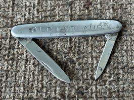 Altes Uhrenmesser „OLD ENGLAND LA CHAUX-DE-FONDS" TOP RAR