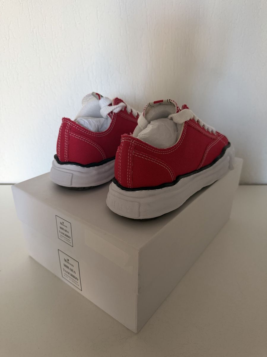 Scarpe da uomo: Maison Mihara Sneaker Red White – Nuovo e nell'imballaggio originale da Dübendorf venduto da Sneaker_Seller 4