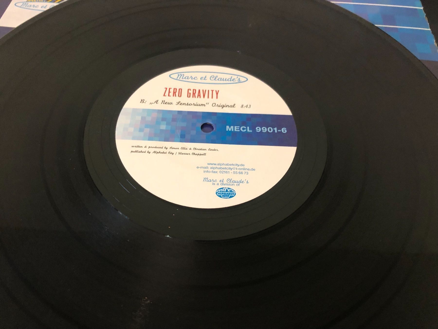 Dischi in vinile: Zero Gravity-A New Sensorium 12“ Trance – Usato da Schübelbach venduto da Klabauterli 3