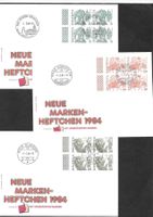 5 FDC Serie 594H9-599Hx aus Markenheft Orts-ET 1.2.1984