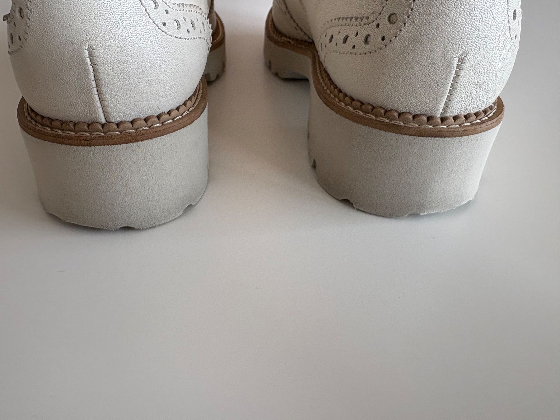 Gabor Scarpe da donna: Gabor Schnürer hellbeige Grösse 4 – Usato da Weggis venduto da Viva80 6