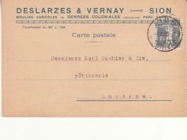 SBK 138ll auf Firmen-PK Deslarzes & Vernay Sion 1920