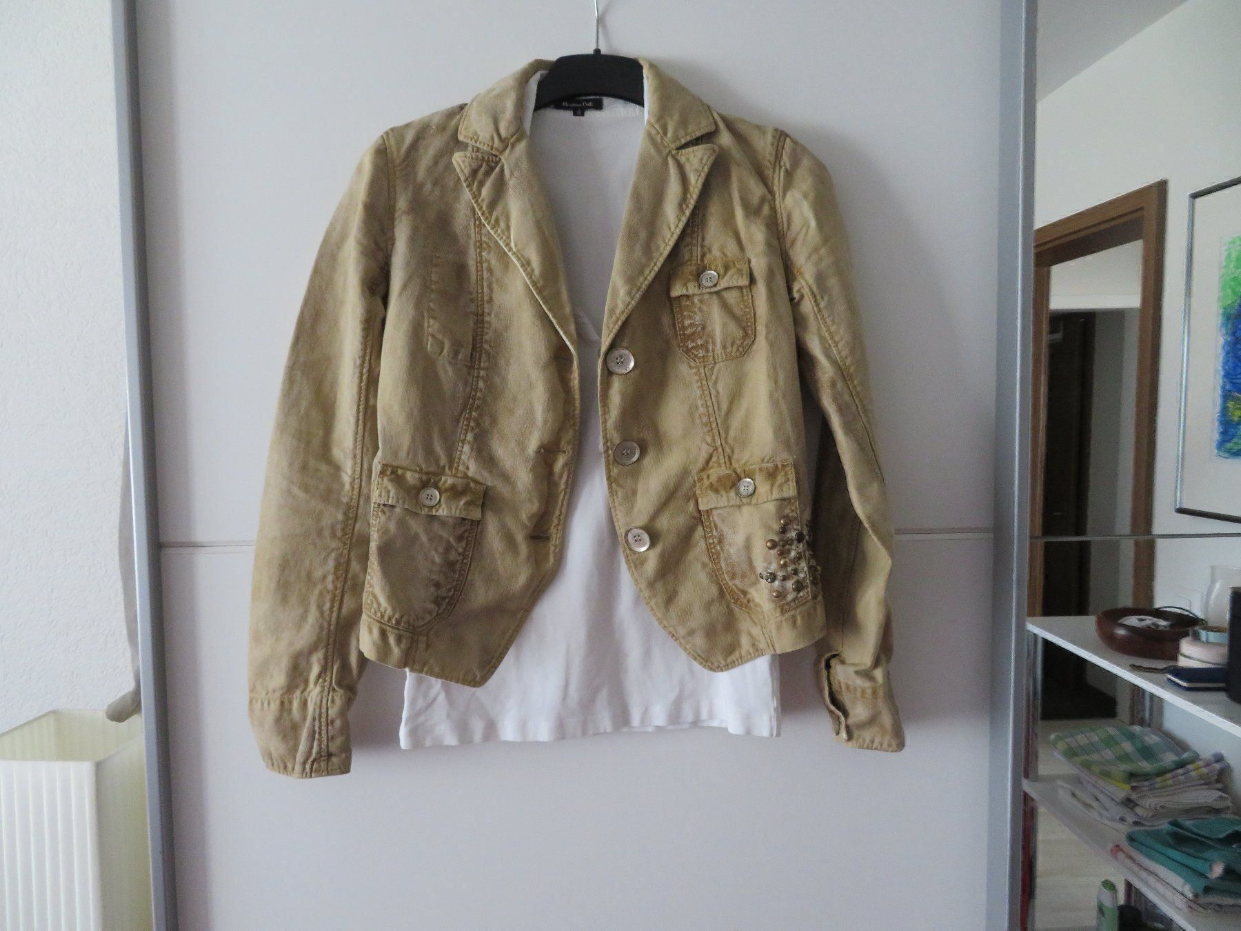 Giacche: Jeansblazer goldbeige; Grösse 34-36 – Nuovo (secondo la descrizione) da Grenchen venduto da Elenka 2