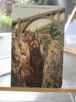 Albula Bahn Solis Brücke Alt und Neu Postkarte    1