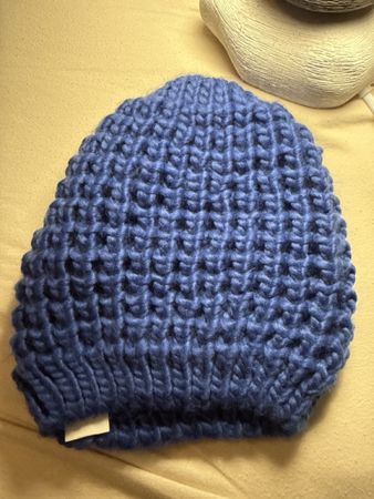 Strickmütze blau Ystrdy 100% Acryl neu