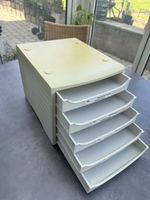 Vintage Office Organizer - Desk Drawer Unit, 5 Tier