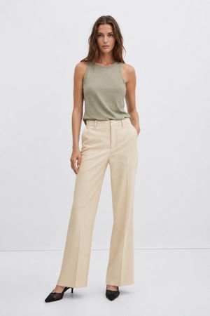 MANGO Hose mit Leder Effekt Gr.38 NEU Fr.69.95 ✨