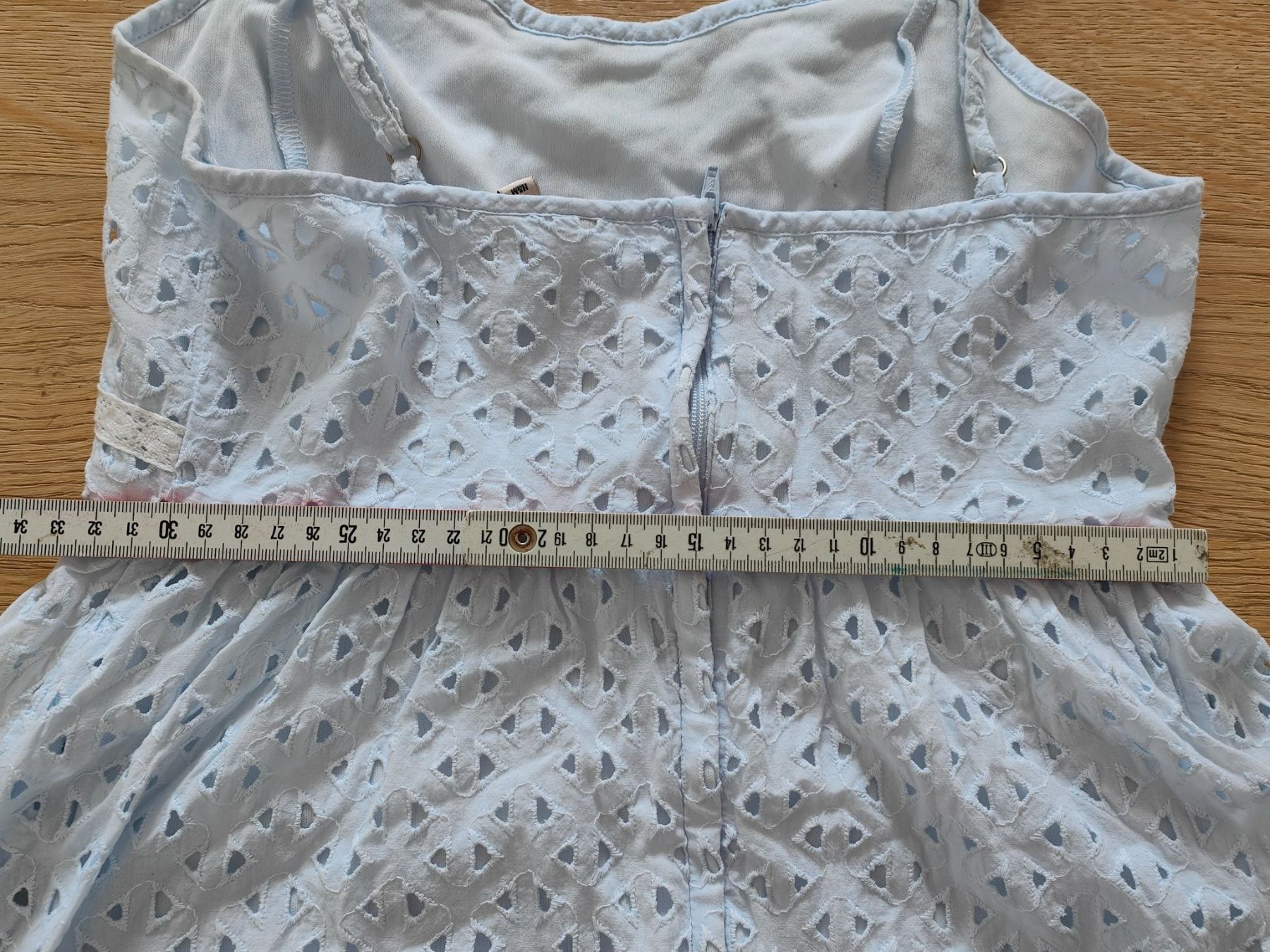 H&M Kleider: Luftiges H&M Sommerkleid in Hellblau - Größe 34 – Gebraucht aus Birmensdorf ZH von mku_9qbw 5