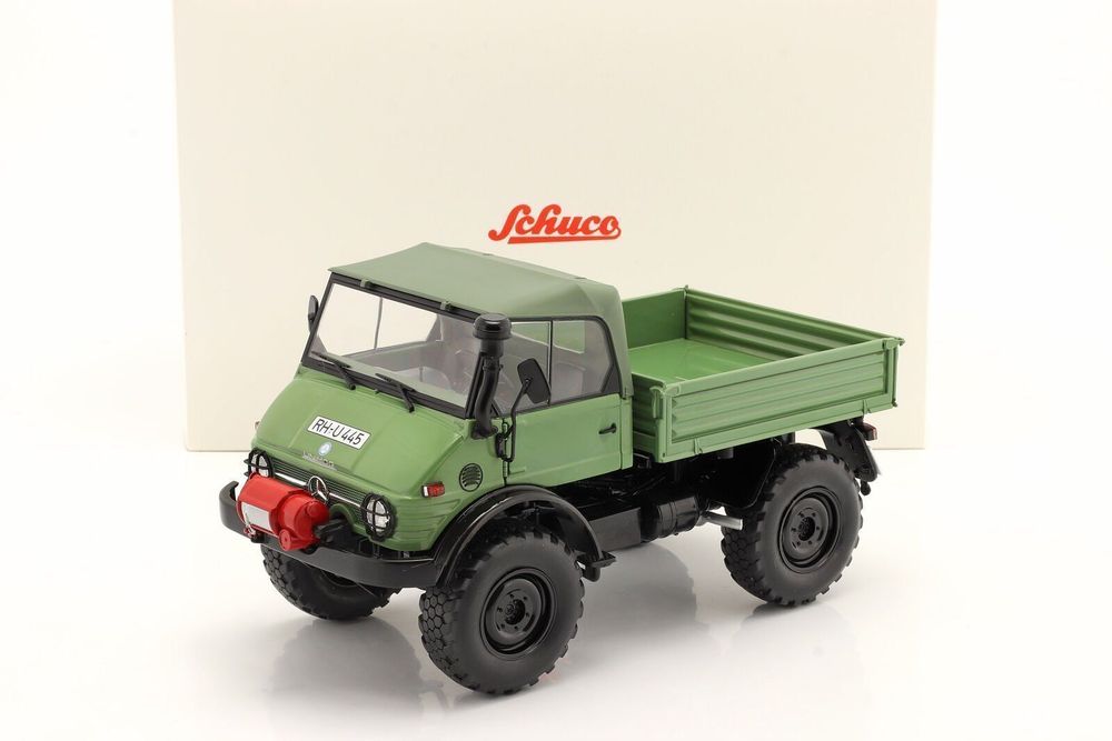 Miniature Schuco 1/43 - Mercedes Unimog 406 Voirie (service De Voirie) - Occasion Boîte