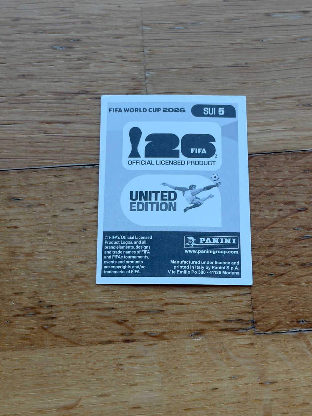 Panini Cartes à collectionner: Panini SUI 5 – Neuf (Voir description) à Zürich par bel5 1