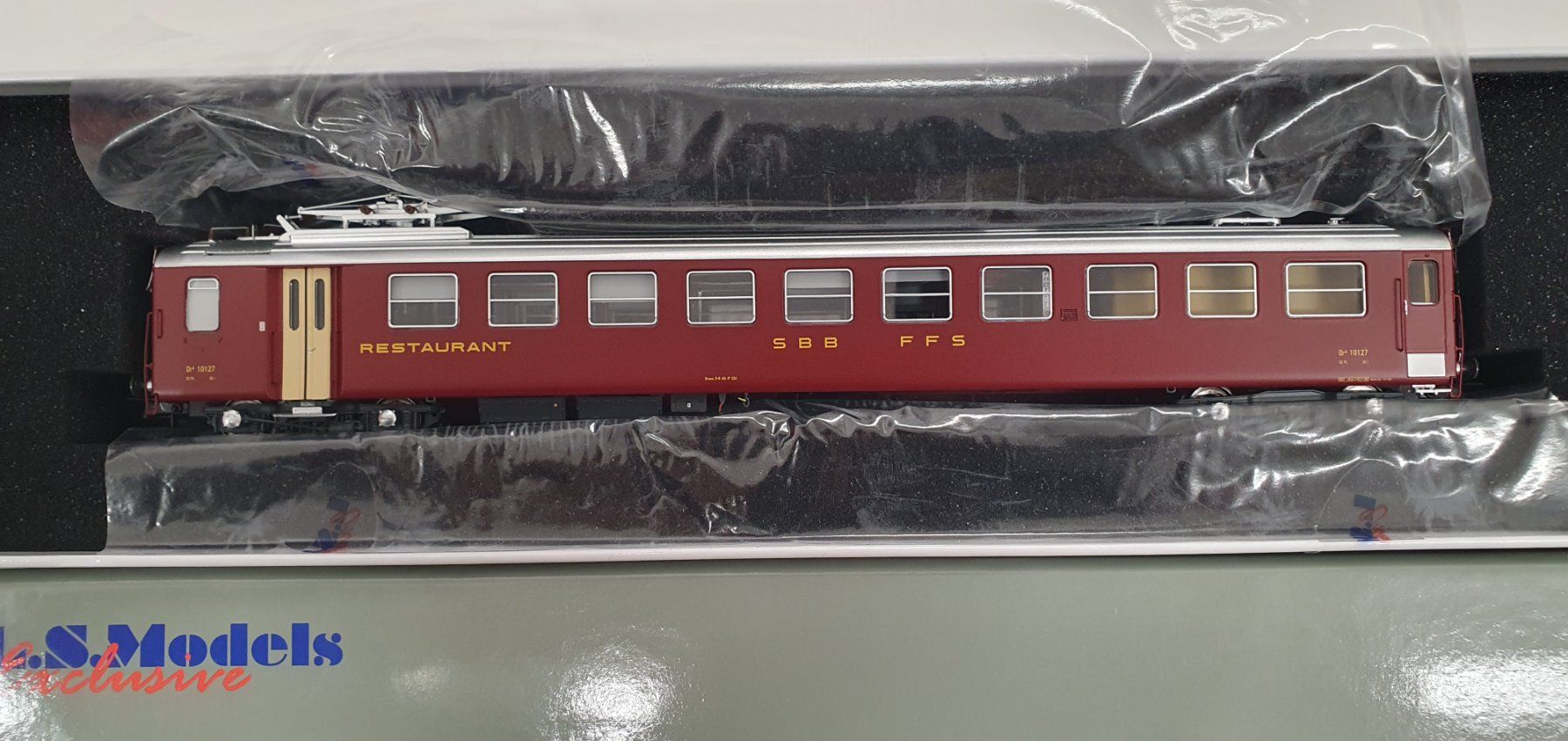 LS Models Modellini di ferrovie: LS Models 47260 DC  SBB EW I  Dr4 10127 rot, Ep.III – Nuovo e nell'imballaggio originale da Würenlos venduto da jub_nd5j 2