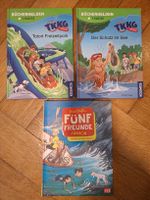 3 Kinderbücher: TKKG Junior und Fünf Freunde