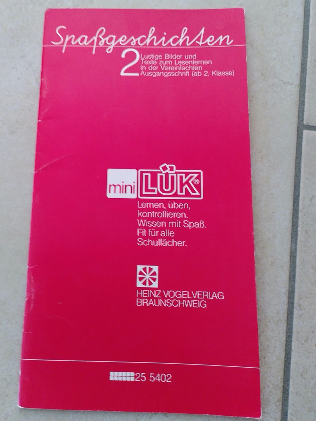 Libri: MINI LÜK SPASSGESCHICHTEN 1&2/ 2 HEFTE – Usato da Brugg AG venduto da olamim 3