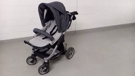 Teutonia Cosmo Kinderwagen mit Sitz und Wanne