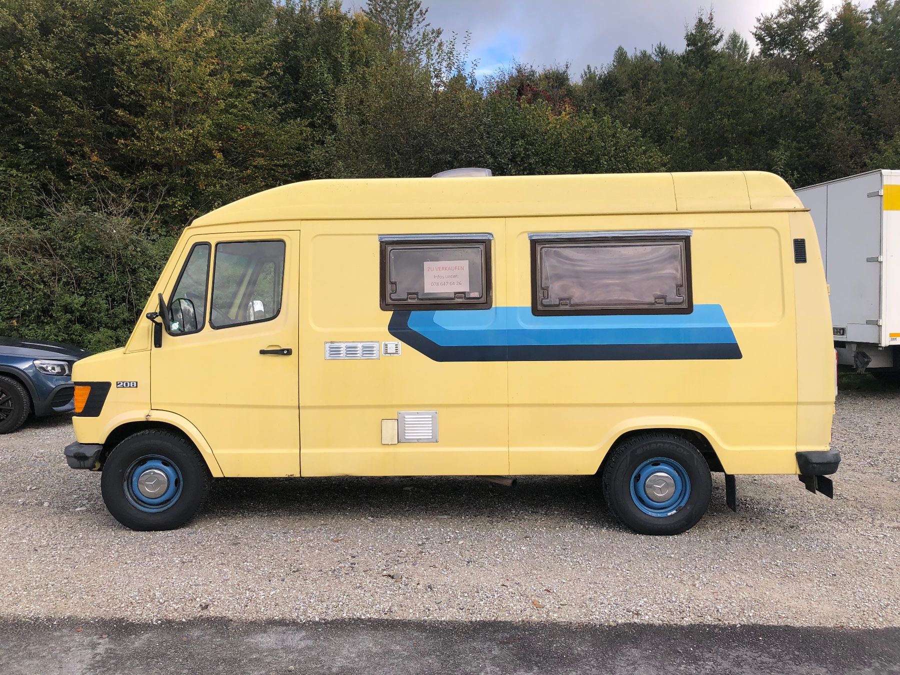 Mercedes-Benz Veicoli da campeggio: Mercedes Benz 208 Camper – Usato da Spiegel b. Bern venduto da Flic01 2